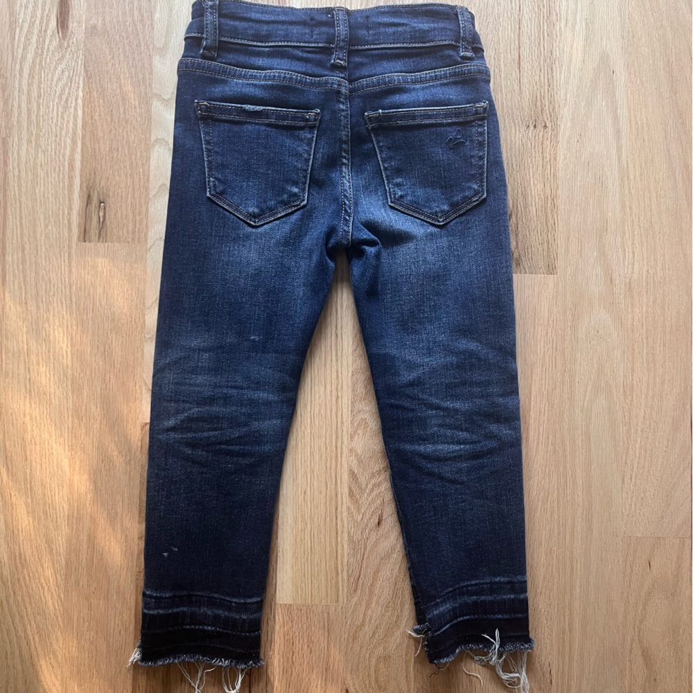 DL1961 Distressed Skinny Jeans - 3T - Picture 4 of 5